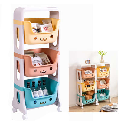 Happy Estante Organizador de Juguetes Con Rueda4