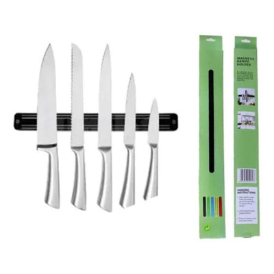 Imán Barra Magnética Cocina Porta Cuchillos 33 Cm4