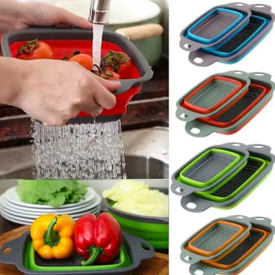 Colador Plegable para Frutas y verduras1