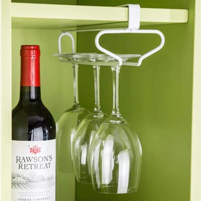 Porta Copas Colgador Copa Metálico Ideal Estante Soporte