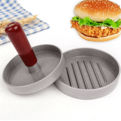 Molde para preparar hamburguesa cocina aluminio6