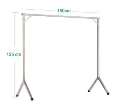 Perchero Noel Metalico Colgador De Ropa Plegable Portatil Perchero Noel Metalico Colgador De Ropa Plegable Portatil