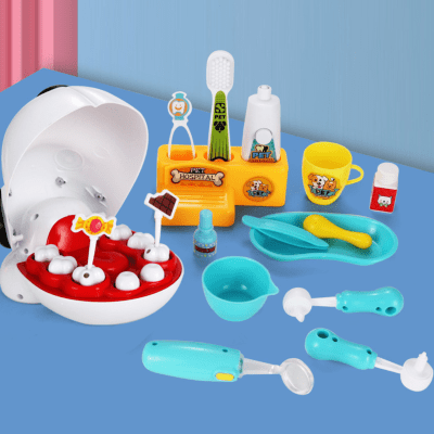 Kit Juguete simulador dentista educativo y aprendizaje para niños2