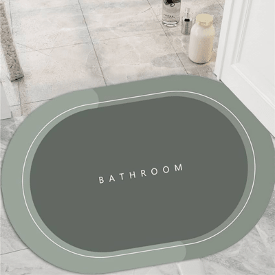 Alfombra De Baño Absorbente Secado Rapido 60x40cm