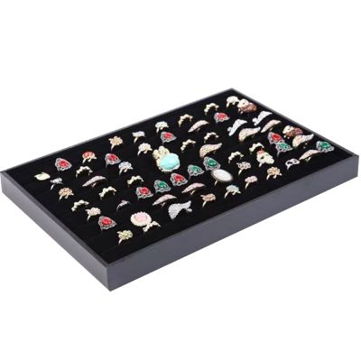 Bandeja Expositor Exhibidor Tercelopelo 100 Anillo Joya1