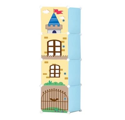 Closet con diseño de príncipe 4 cubos1