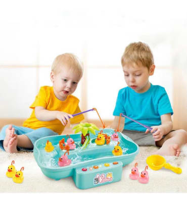 JUGUETE PESCA MILAGROSA GIRATORIO CON AGUA MUSICAL5