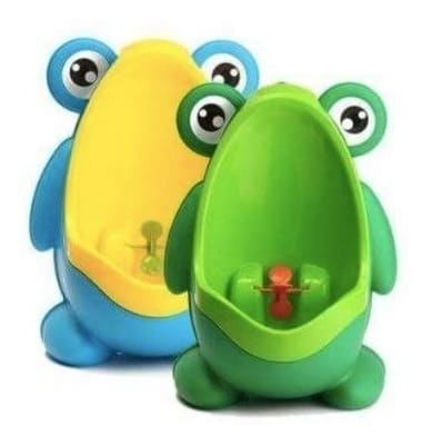 Urinario Pelela Infantil Forma De Rana Niño Baño