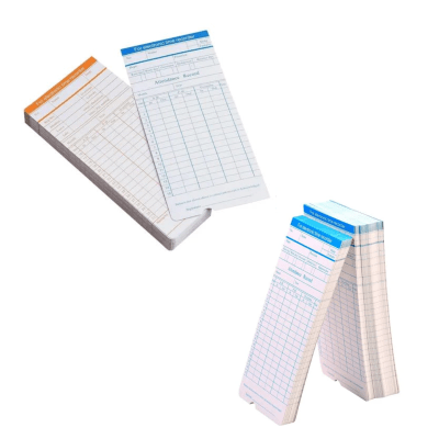 100 Tarjetas Reloj Control Asistencia