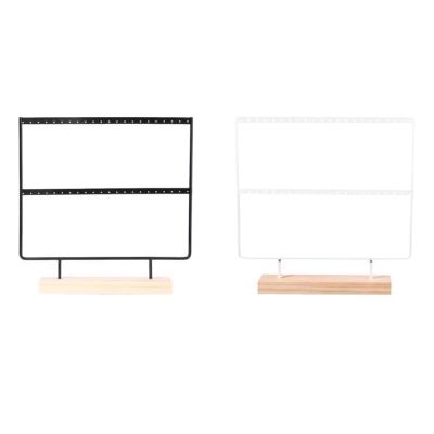 Exhibidor Organizador De Aros Elegante Base Madera Exhibidor Organizador De Aros Elegante Base Madera