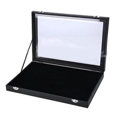 Organizador Caja Exhibidora Joyas Anillo Con Tapa 35x24cm Organizador Caja Exhibidora Joyas Anillo Con Tapa 35x24cm
