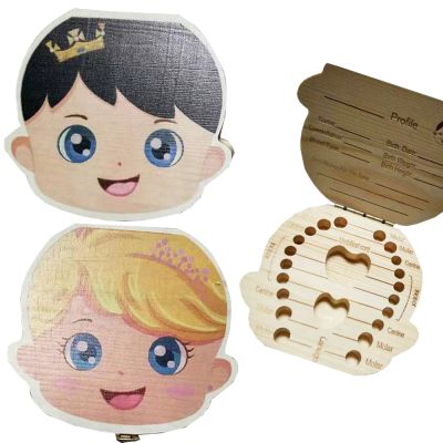 Caja Guarda Dientes De Bebé Color