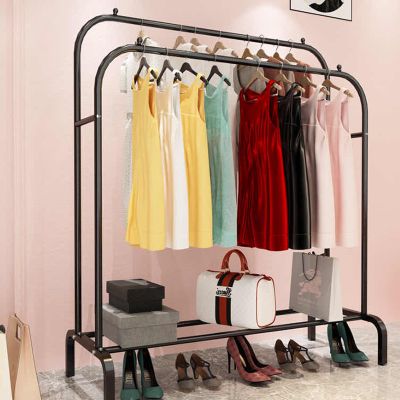 Perchero Metálico Doble Barra1