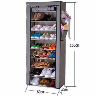 Zapatero Organizador De Zapatos 9 Pisos con funda Zapatero Organizador De Zapatos 9 Pisos con funda