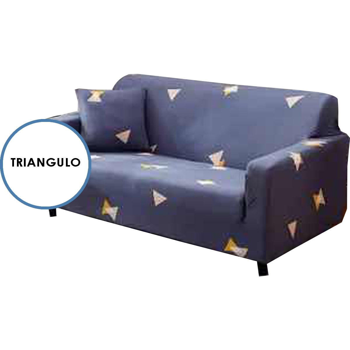Funda De Sillón Elasticada 2 Cuerpo Sofa Casaliving