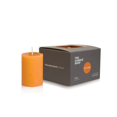 VELA VOTIVA EN CAJA NECTARINE1