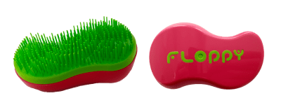 CEPILLO ESPAÑOL ANTIFRIZZ FUCSIA-VERDE1