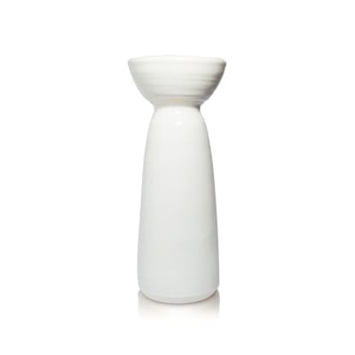 CANDELABRO CERAMICA MEDIANO BLANCO1