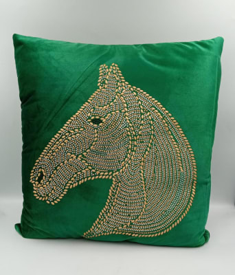 COJIN VERDE DE CABALLO1