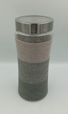 ENVASE DE VIDRIO GUARDA ALIMENTOS GRIS CLARO/OSCURO2