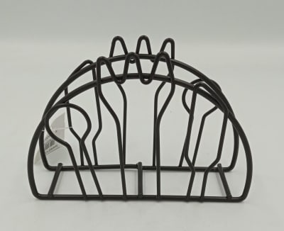 SERVILLETERO NEGRO CON FORMAS DE CUBIERTOS1