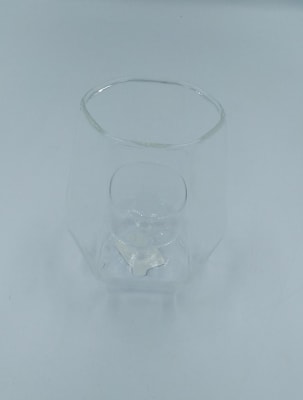 CANDELABRO DE VIDRIO PIRAMIDE1