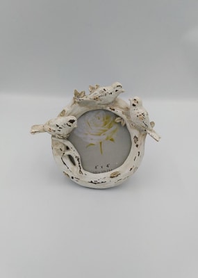 MARCO DE FOTO REDONDO AVES BLANCO1