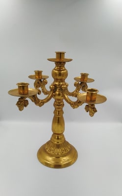 CANDELABRO DORADO1