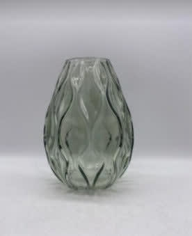 CARRIE VASE LIGHT GREEN 15X20.51