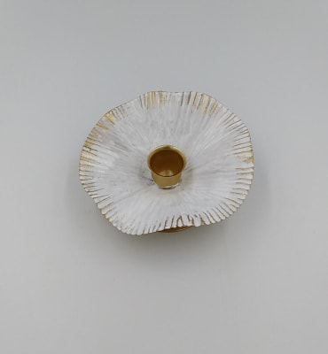 PORTA VELA FLOR BLANCA1