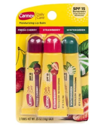 PACK DE 3 BALSAMO LABIAL SABORES TUBO1