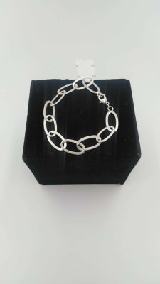 PULSERAS CADENA OVALADA PLATA1