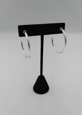 AROS COLGANTE ARGOLLA ABIERTA 35 MM ARO BAÑO PLATA1