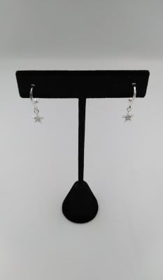 AROS CHICO ARGOLLA ESTRELLA CIRCONES ARO PLATA1