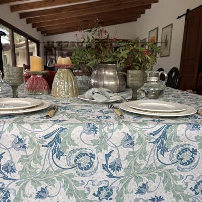 Amelie Vert Mantel Antimanchas