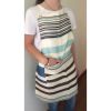  Stripe Bleu Delantal Antimanchas1