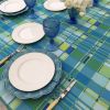 Madras Bleu Mantel Antimanchas1