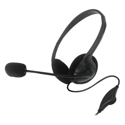 AUDIFONO USB CON MICROFONO CALL CENTER MAXELL HP-BM6 CONTROL VOLUMEN 1.8M