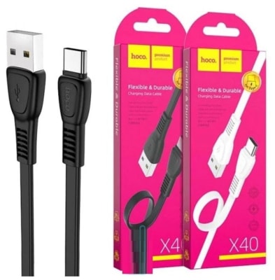 CABLE USB A TIPO C - HOCO X40 1M 2.4A1