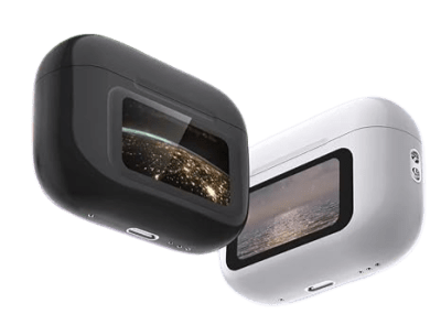 AUDIFONOS INALÁMBRICOS BT CON PANTALLA TACTIL REDUCCIÓN DE RUIDO ANC + ENC