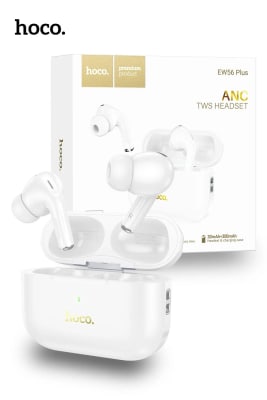 AUDIFONOS INALAMBRICOS BT TWS HOCO EW56 PLUS ANC CANCELACION DE RUIDO ACTIVA