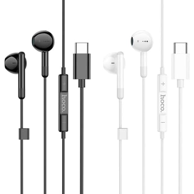 AUDIFONOS CON CABLE TIPO C MANOS LIBRES HOCO M93