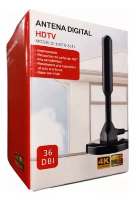 ANTENA PARA TV DIGITAL HD CON IMAN INTERIOR 360 COAXIAL1