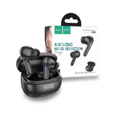 AUDIFONOS INALAMBRICOS BT HOCO EQ5 ANC+ENC CANCELACIÓN DE RUIDO ACTIVA