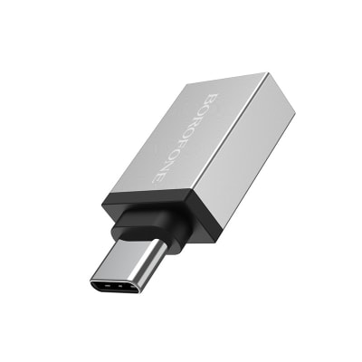 ADAPTADOR OTG USB-A A USB-C/TIPO C BOROFONE BV31
