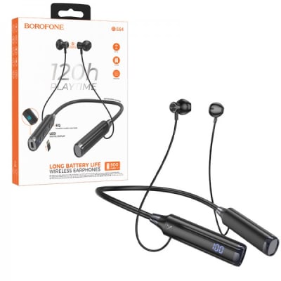 AUDIFONOS INALAMBRICOS BLUETOOTH SPORTS DEPORTIVOS BOROFONE BE64 120HRS1