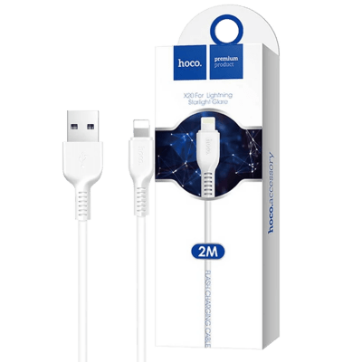 CABLE USB A LIGHTNING 2.4A HOCO X20 2M1