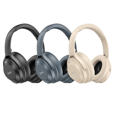 AUDIFONOS INALAMBRICOS BT DE CINTILLO HOCO W37 CON CANCELACION DE RUIDO ACTIVA1