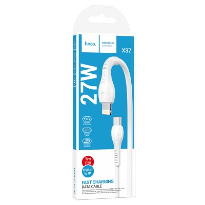 CABLE TIPO C A LIGHTNING 27W - HOCO X37 1M