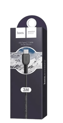 CABLE USB A TIPO C HOCO X20 - 3M 2A